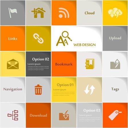 SEO & Web Design Icons