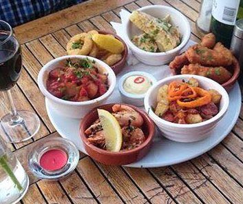 Tapas at Cloisters Cafe Petersfield